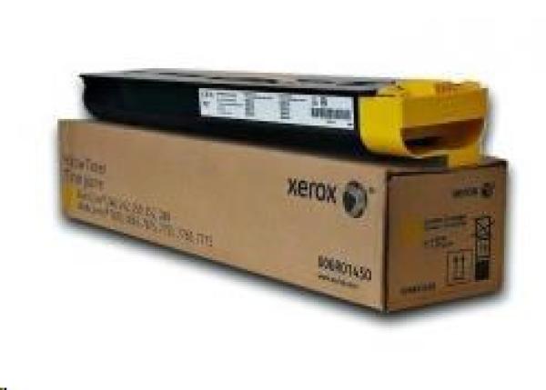 Žltý toner Xerox pre zariadenia WorkCentre 7755/  7765/  7775,  (68 000 strán za minútu))