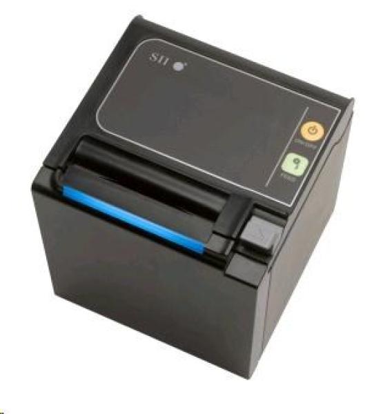 Pokladničná tlačiareň Seiko RP-E10,  rezačka,  horný výstup,  Ethernet,  čierna