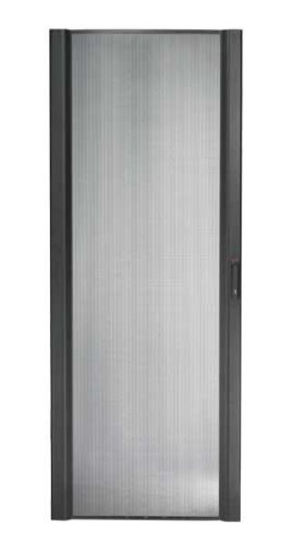 APC NetShelter SX 42U 600 mm široké perforované zakrivené dvere čierne