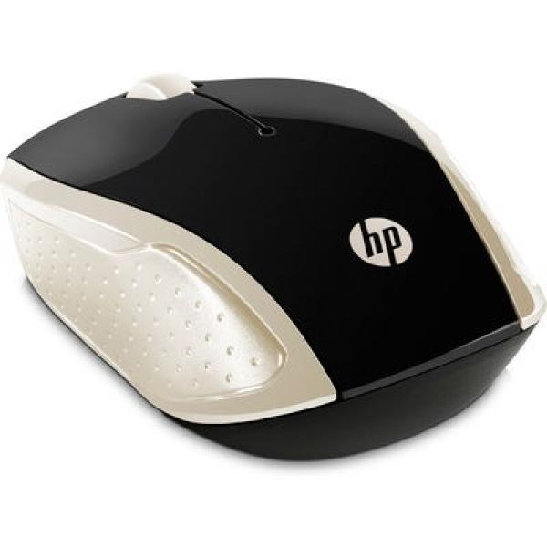 Myš HP - 200 Myš,  bezdrôtová,  hodvábne zlatá2