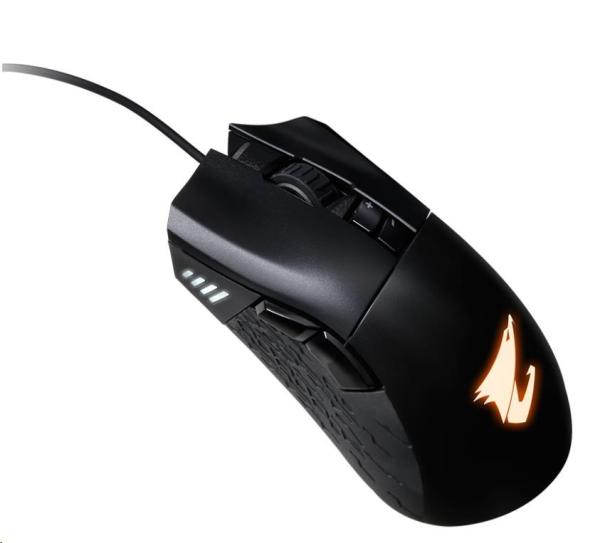 Myš GIGABYTE Mouse AORUS M3,  USB,  optická,  až 6400 DPI3
