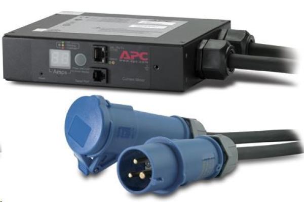 Meter prúdu v sieti APC,  16A,  230V,  IEC309-16A,  2P+G