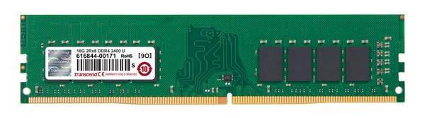 TRANSCEND DDR4 16GB 2400MHz 2Rx8,  CL17 DIMM