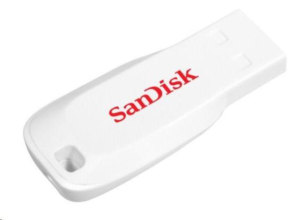 SanDisk Flash disk 16 GB Cruzer Blade,  USB 2.0,  biela