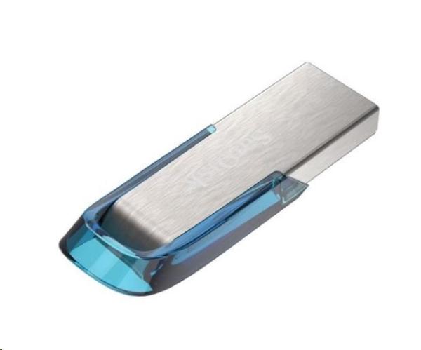 SanDisk Flash Disk 32GB Ultra Flair,  USB 3.0,  tropická modrá4