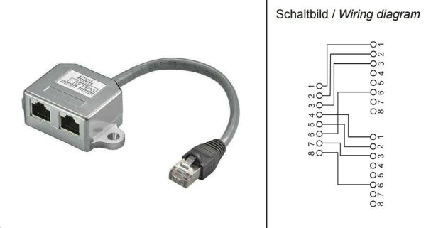 PremiumCord Modulárny RJ45 2 porty 10/ 100Base T1