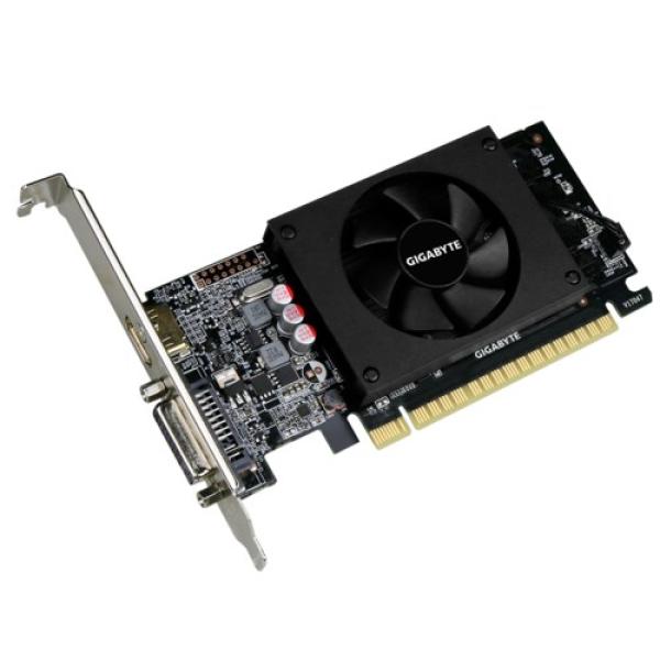 GIGABYTE VGA NVIDIA GeForce GT 710 2G,  2G DDR5,  1xHDMI,  1xDVI-I0