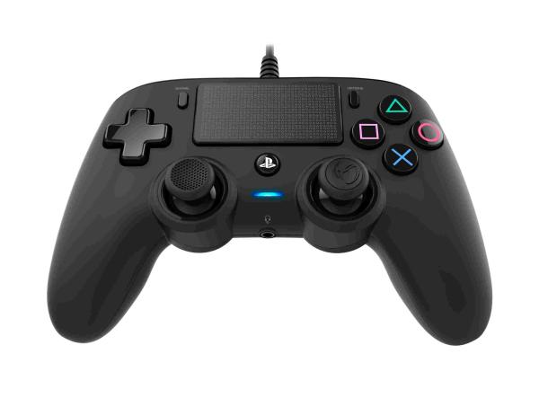 Nacon Wired Compact Controller - ovladač pro PlayStation 4 - černý2