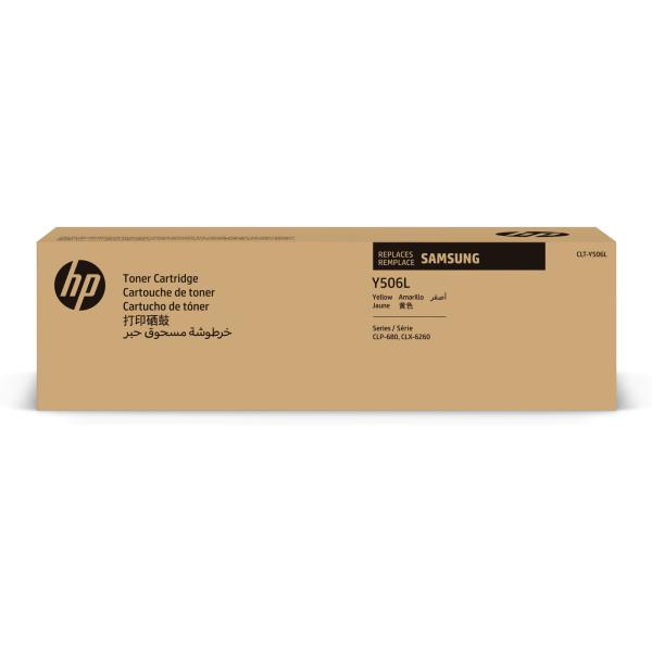 HP - Samsung CLT-Y506L High Yield Yellow Toner Cartridge (3, 500 pages)