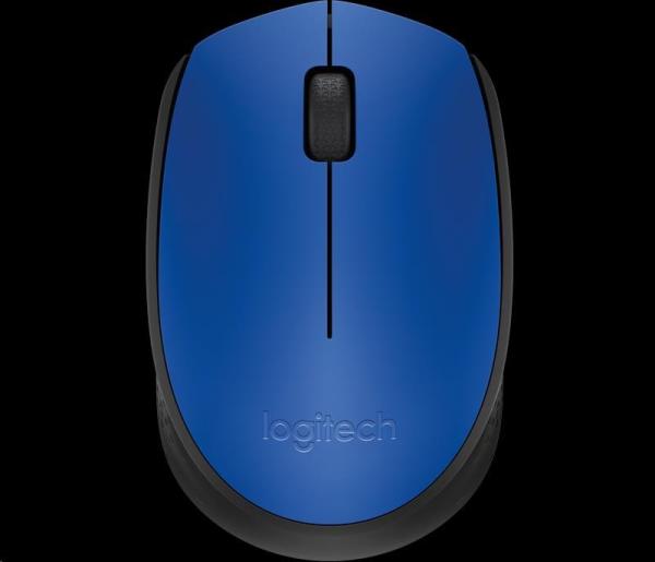 Bezdrôtová myš Logitech M171,  modrá
