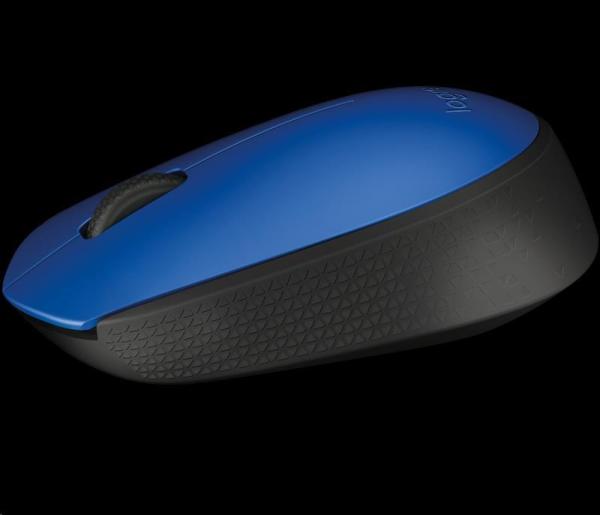 Bezdrôtová myš Logitech M171,  modrá1