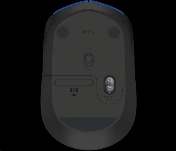 Bezdrôtová myš Logitech M171,  modrá3