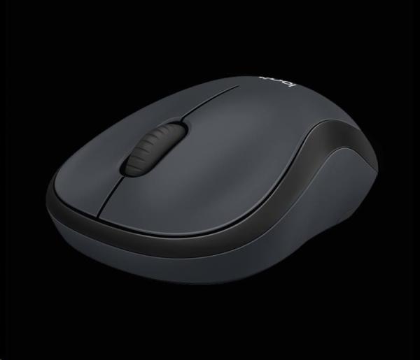 Bezdrôtová myš Logitech M220 Silent,  čierna0