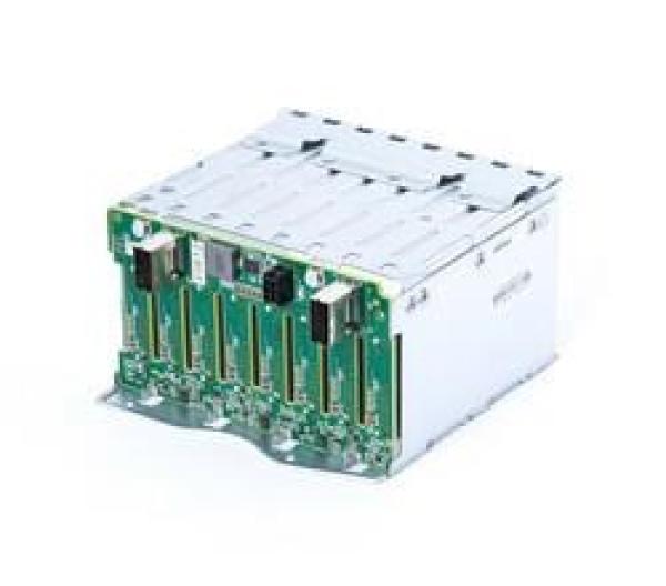 HPE DL38X Gen10 SFF Box1/ 2 Cage/ Backplane Kit ( 8 SAS/ SATA SFF drives in Box 1 or 2)