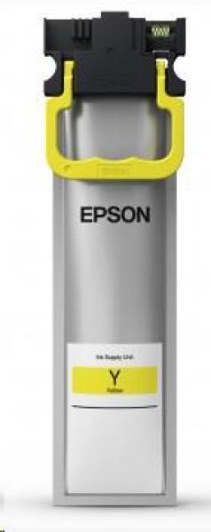 Atramentová kazeta EPSON radu WF-C5xxx žltá XL 38, 1 ml
