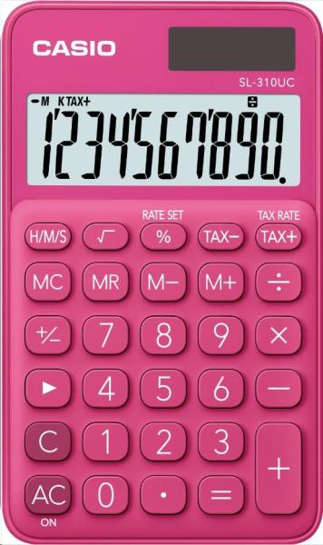 CASIO kalkulačka SL 310UC RD, Kapesní kalkulátor