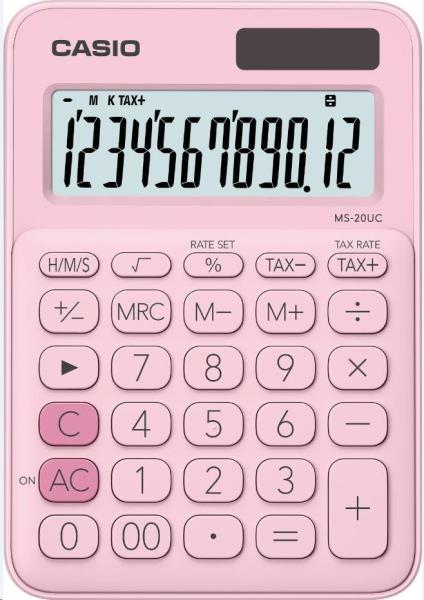 CASIO kalkulačka MS 20UC PK,  Stolní kalkulátor1