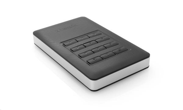 VERBATIM HDD 2.5" 1 TB vrátane.KEYPAD USB3.1 USB 3.0 GDPR3