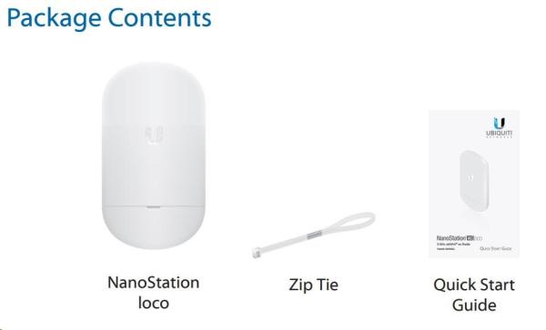 UBNT airMAX NanoStation 5AC Loco (NS-5ACL-5) 5-PACK,  bez PoE [5GHz,  2x2MIMO,  13dBi anténa,  Client/ AP/ Repeater,  802.11ac1