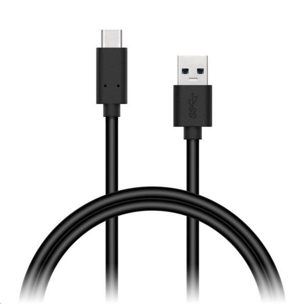 CONNECT IT Wirez USB-C (typ C) -> USB-A,  USB 3.1 Gen 1,  čierna,  0, 5 m