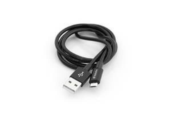 VERBATIM Micro B USB kábel na synchronizáciu a nabíjanie 30 cm (čierny)4