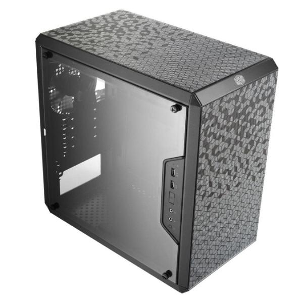 Skriňa Cooler Master MasterBox Q300L,  micro-ATX,  mini-ITX,  Mini Tower,  USB 3.0,  čierna,  bez napájania