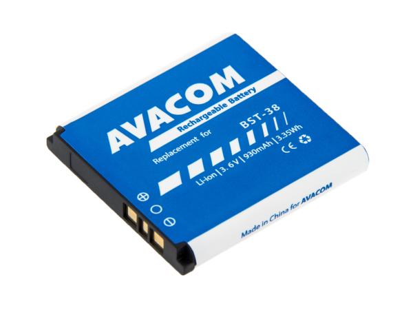 AVACOM Batéria pre mobilné telefóny Sony Ericsson S510i,  K770 Li-Ion 3, 6V 930mAh (náhradná BST-38)