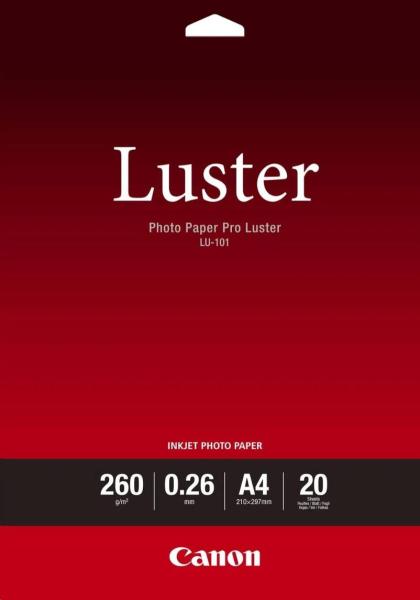 Canon PAPIER LU-101 A4 20 listov