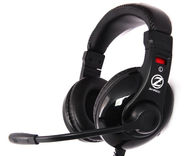 Zalman headset ZM-HPS200  herní  náhlavní  drátový  40mm měniče  2x 3, 5mm jack