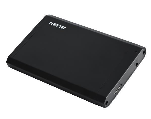 Externý rám CHIEFTEC pre SATA HDD/ SSD 2, 5",  USB3.2