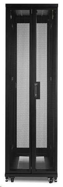 APC NetShelter SV 42U 600mm Wide x 1060mm Deep Enclosure with Sides,  Black,  Single Rack Unassembled0