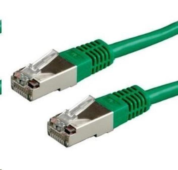XtendLan patch kábel Cat6A,  SFTP,  LS0H - 0, 3m,  zelený (predaj po 10 ks)