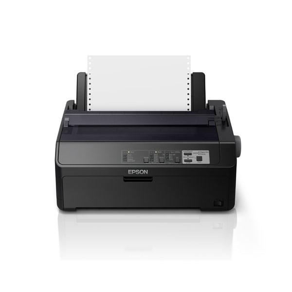 Ihličková tlačiareň EPSON FX-890IIN,  A4,  2x9 ihiel,  612 znakov za sekundu,  1+6 kópií,  USB 2.0,  LPT,  Ethernet