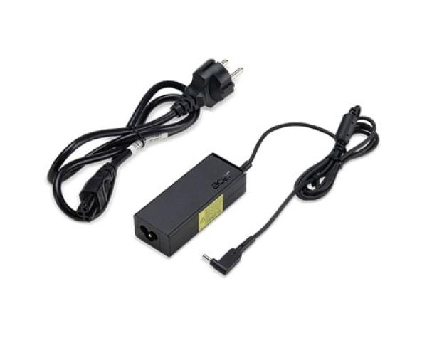 ACER ADAPTÉR 45W_3phy 19V Black EU and UK POWER CORD (Swift 1,  3,  5; Spin 1,  5; TM X3; TM Spin B1; Chromebook 11,  R11, 1