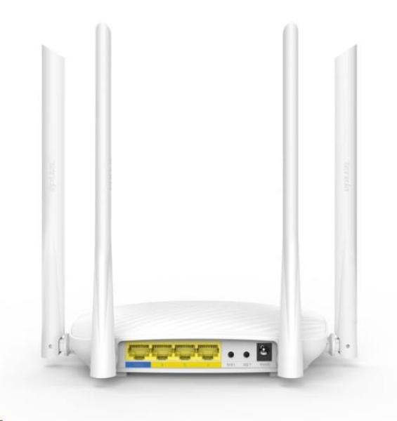Bezdrôtový WiFi router Tenda F9,  bezdrôtový N600,  3x 10/ 100 LAN,  4x 6dBi anténa0