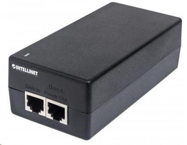 Intellinet Gigabit Ultra PoE+ Injector,  1x 60W port,  IEEE 802.3bt,  IEEE 802.3at/ af