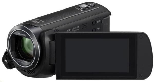 Panasonic HC-V380 (Full HD kamera,  1MOS,  50x zoom od 28mm,  3" LCD,  Wi-Fi)