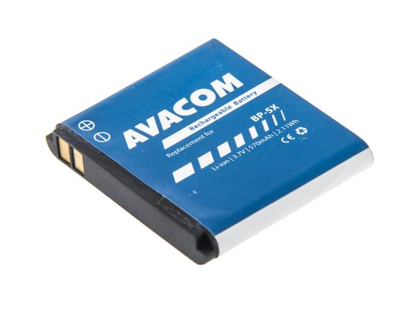AVACOM batéria pre mobilný telefón Nokia 8800 Li-Ion 3, 7V 570mAh (náhradná BL-5X)
