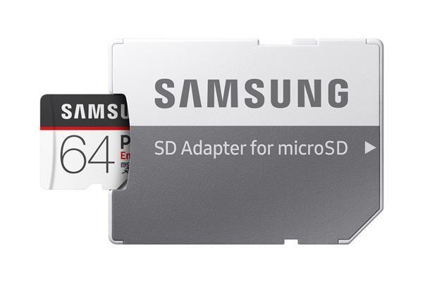 Karta Samsung micro SDXC 64GB PRO Endurance + SD adaptér2
