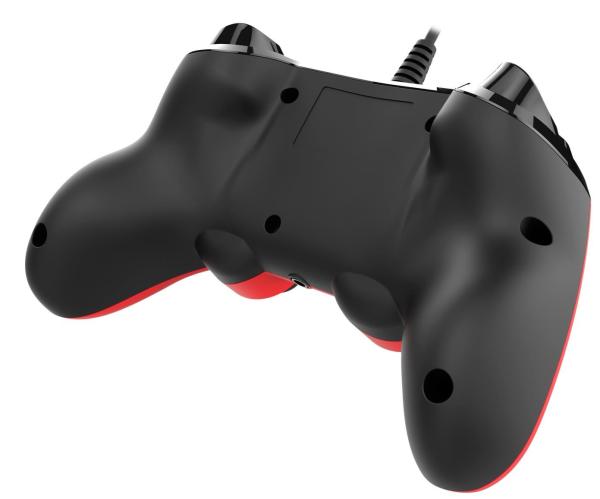 Nacon Wired Compact Controller - ovladač pro PlayStation 4 - červený4