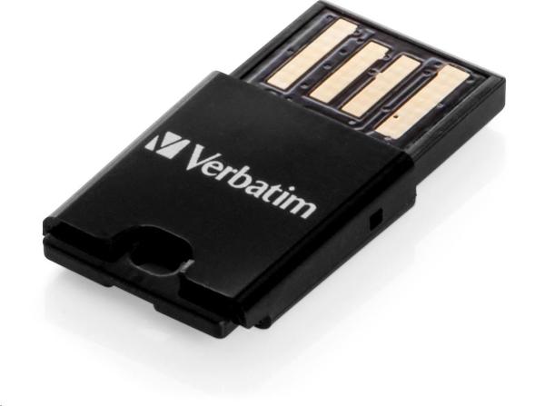 VERBATIM Tablet microSDHC C10/ U1 s USB čítačkou 64GB (R:70MB/ s,  W:10MB/ s)
