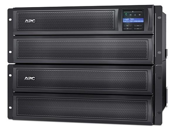 APC Smart-UPS X 3000VA Rack/ Tower LCD 200-240V so sieťovou kartou,  4U (2700W)4