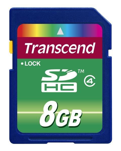 Karta TRANSCEND SDHC 8 GB triedy 4