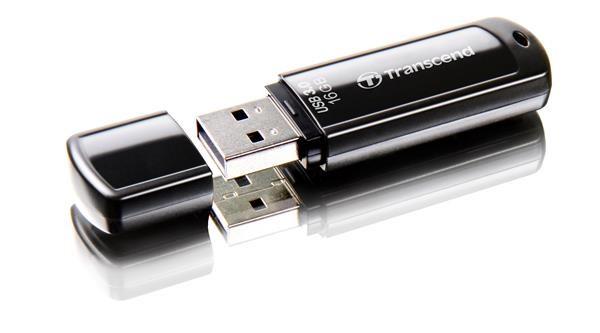 TRANSCEND Flash disk 16GB JetFlash®700,  USB 3.0 (R:75/ W:12 MB/ s) čierna2