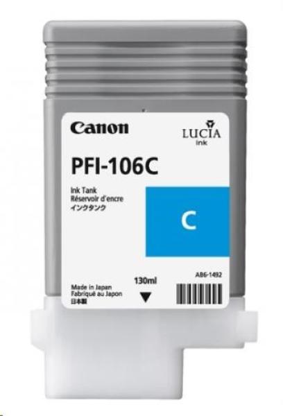 Atramentová kazeta Canon PFI-106 C