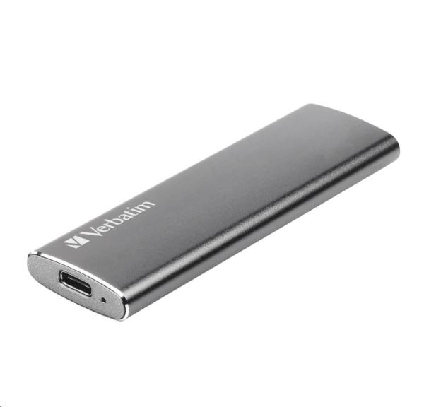 VERBATIM externý SSD disk 120GB Vx500 strieborný USB-C0