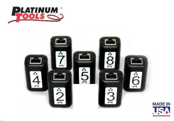 Platinum Tools TT208 - set 7ks přijímačů data/ telefon ID# 2-8 pro CB300 a NP700