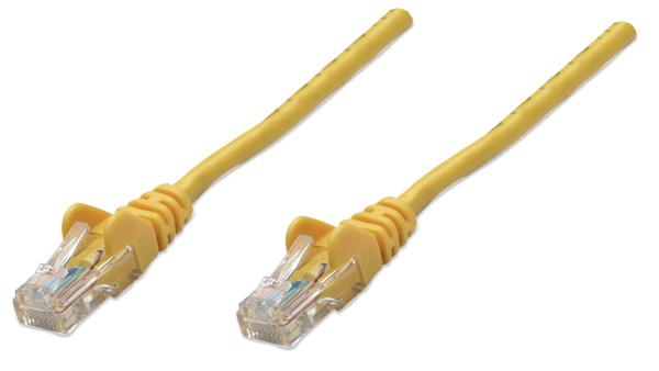 Intellinet Patch kábel Cat5e UTP 1m žltý,  cca