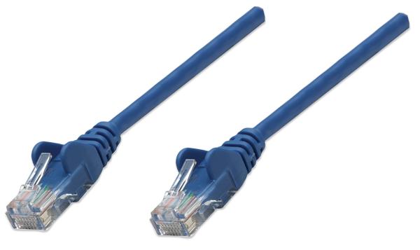 Intellinet Patch kábel Cat6 UTP 5m modrý,  cca