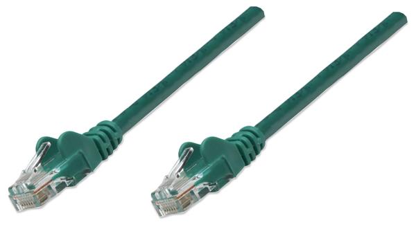 Intellinet Patch kábel Cat6 UTP 15m zelený,  cca